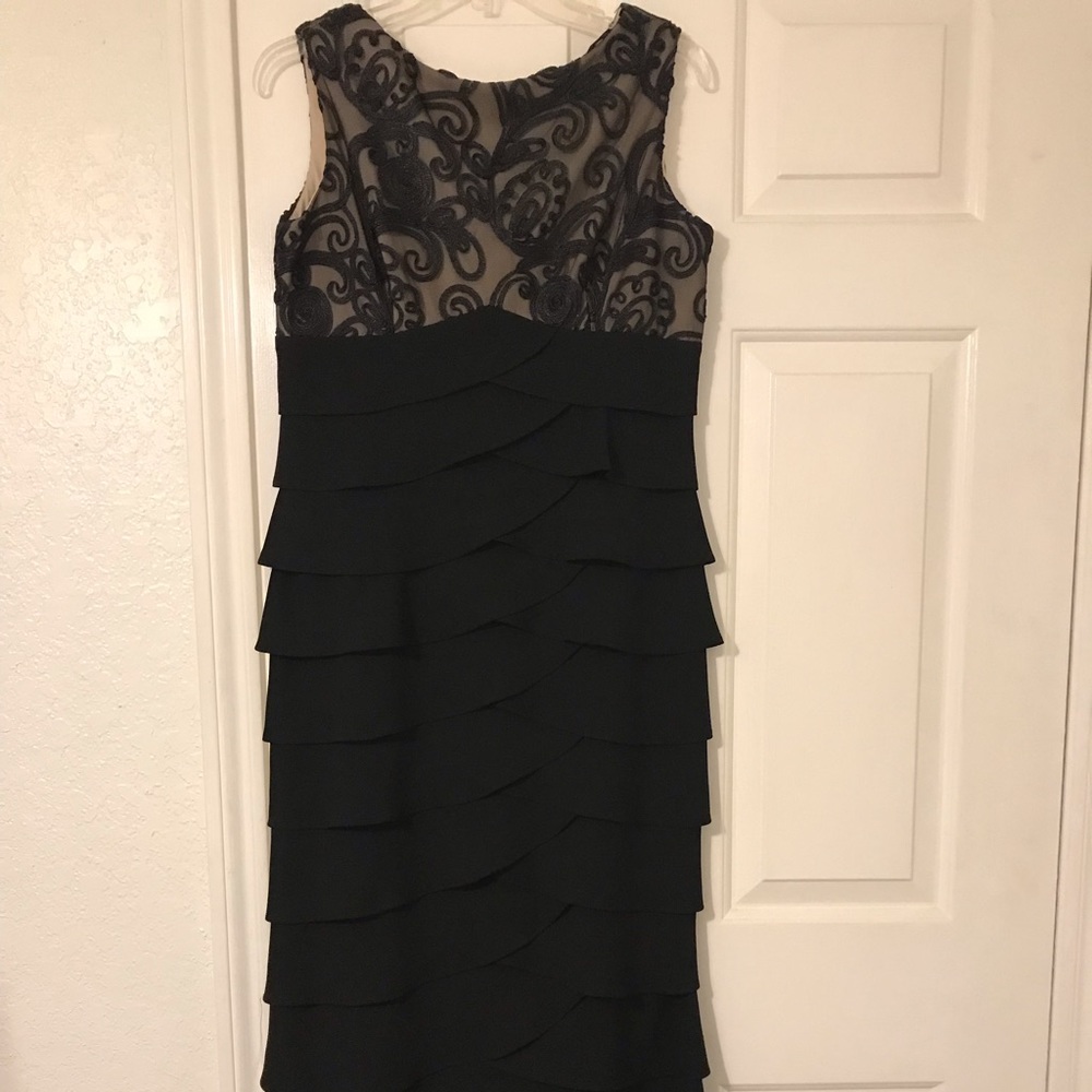 Black long dress